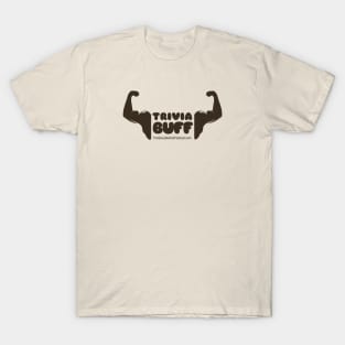 The Story Behind Podcast Trivia Buff - Brown T-Shirt